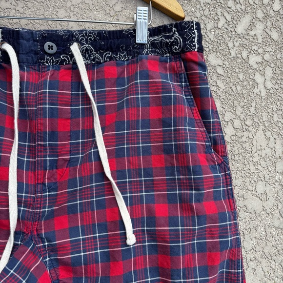 Ralph Lauren Denim & Supply Men’s Plaid Shorts Size Large Cotton Preppy - Picture 3 of 8